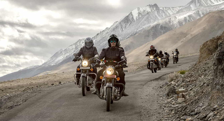 ladakh bike trip group